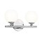Z-Lite Neoma Vanity, 2-Light, 13.5 In.W x 6.75 In.L x 7.25 In.H, Chrome /Opal Etched 1100-2V-CH - alternate 5